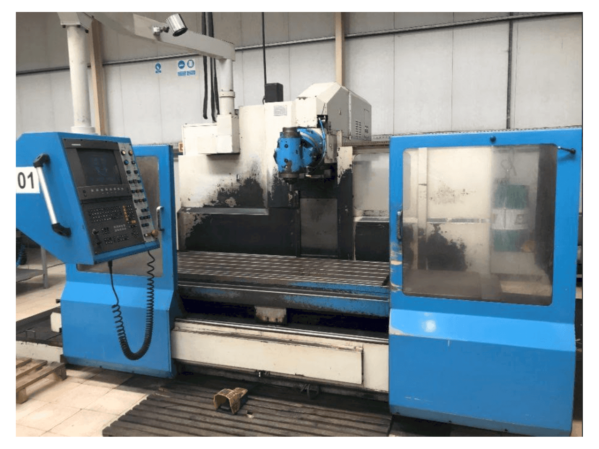 Front view of KIHEUNG KNC U-800 machine