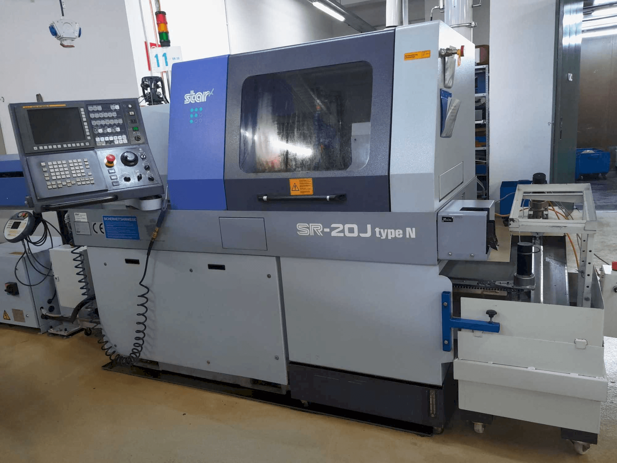 Front view of Star SR20JN machine
