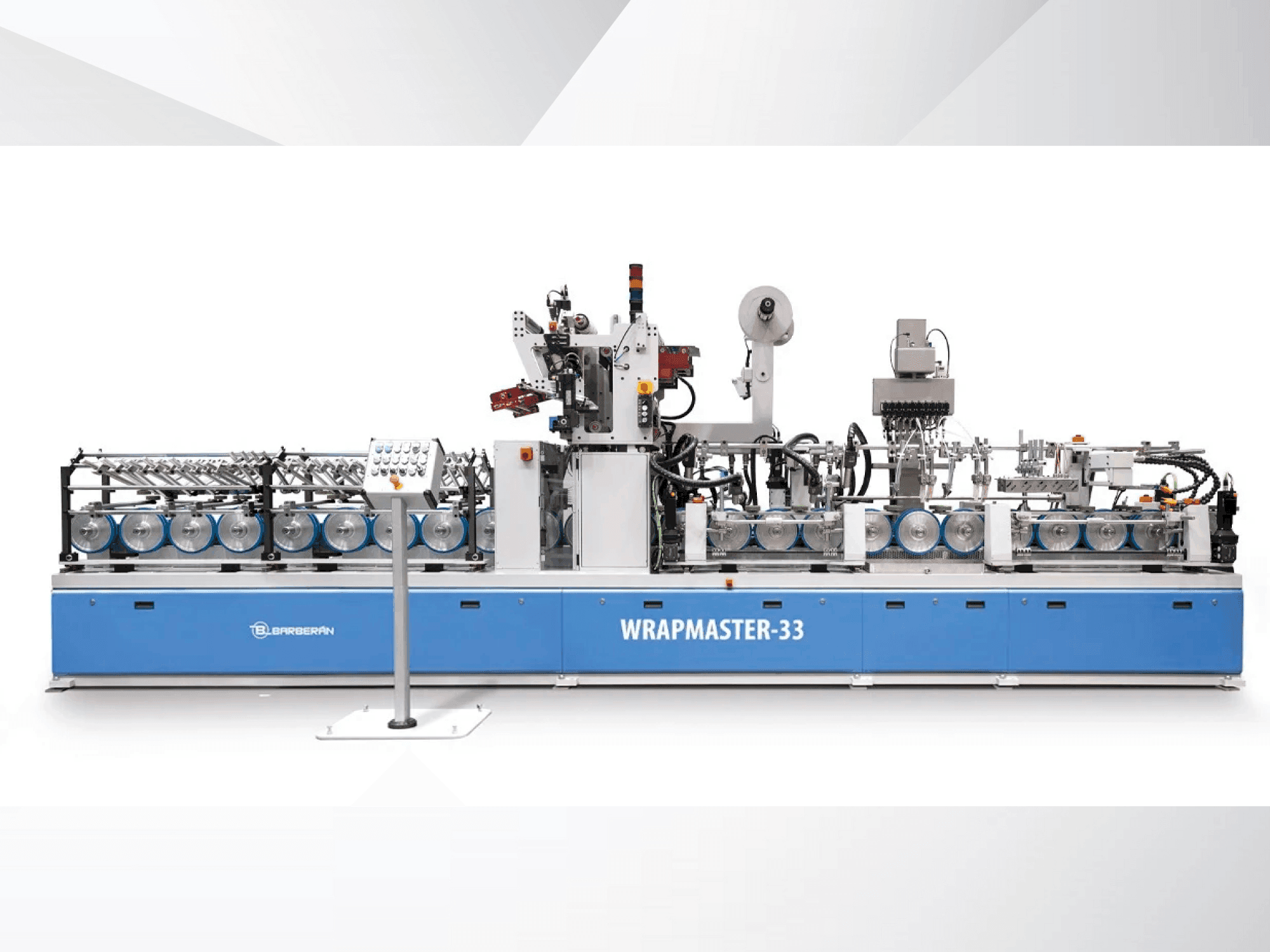 Front view of Barberan WM-33 machine