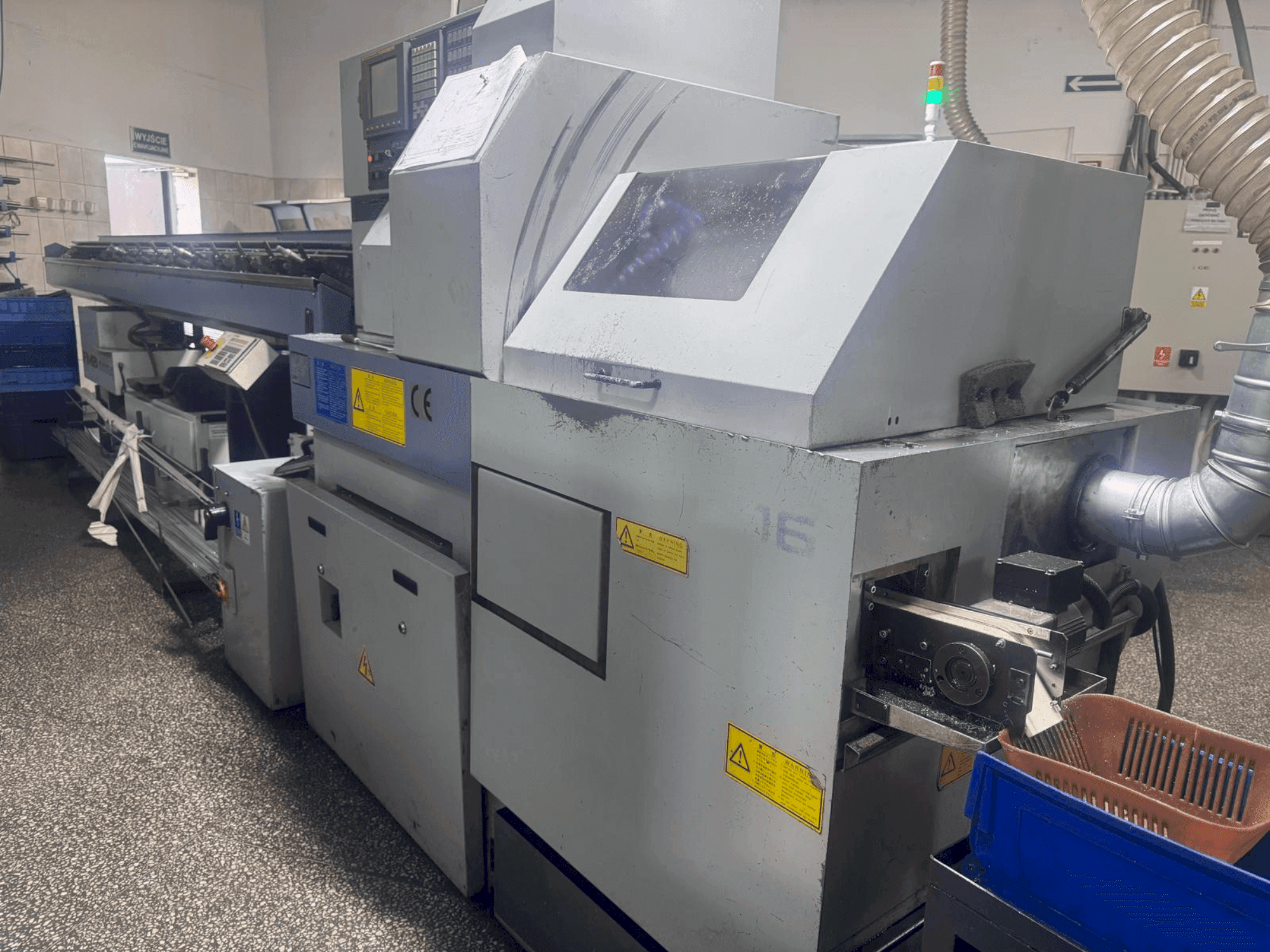 Front view of STAR MICRONICS SB-16 machine