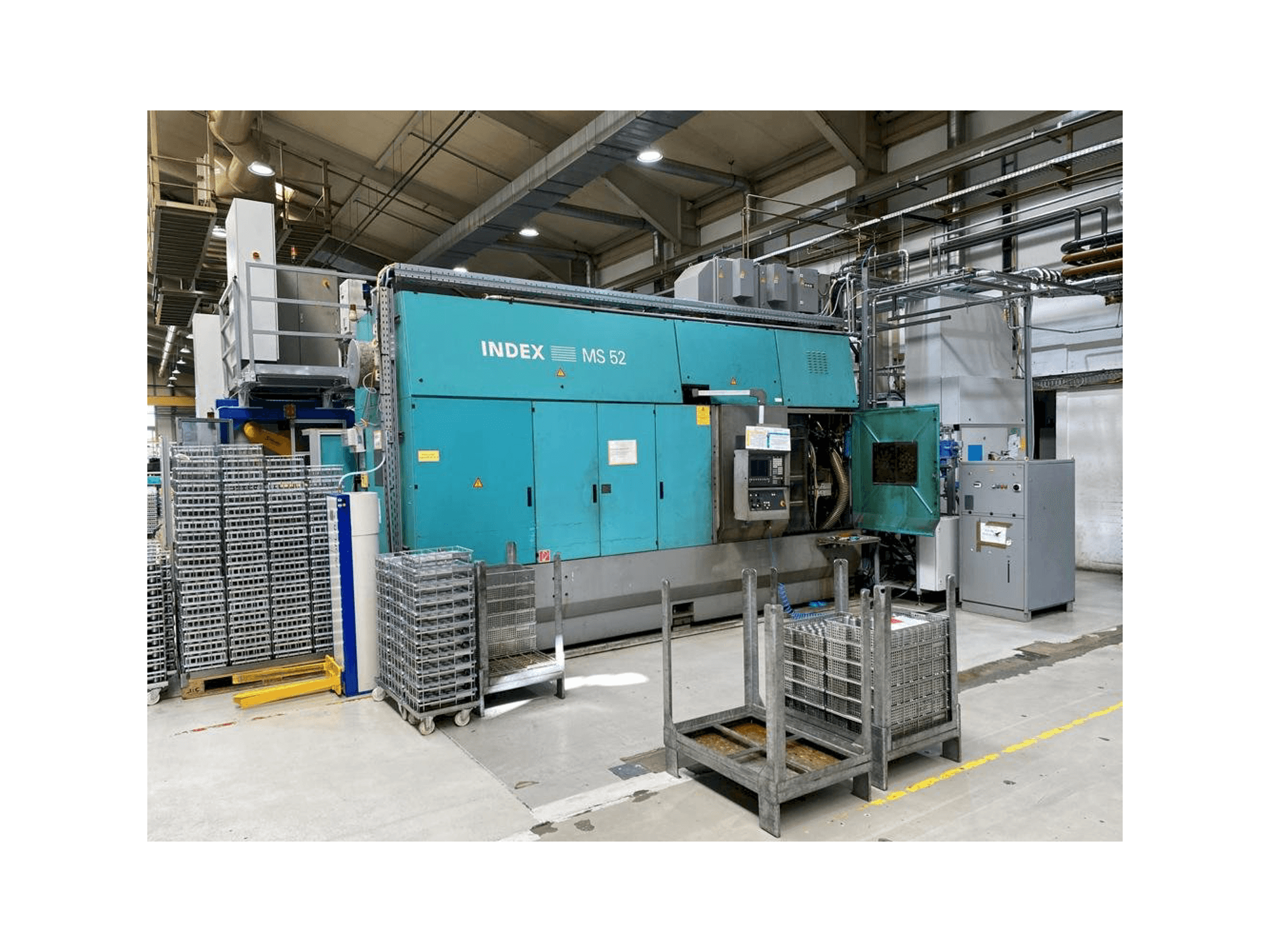 Front view of Index MS 52 G machine