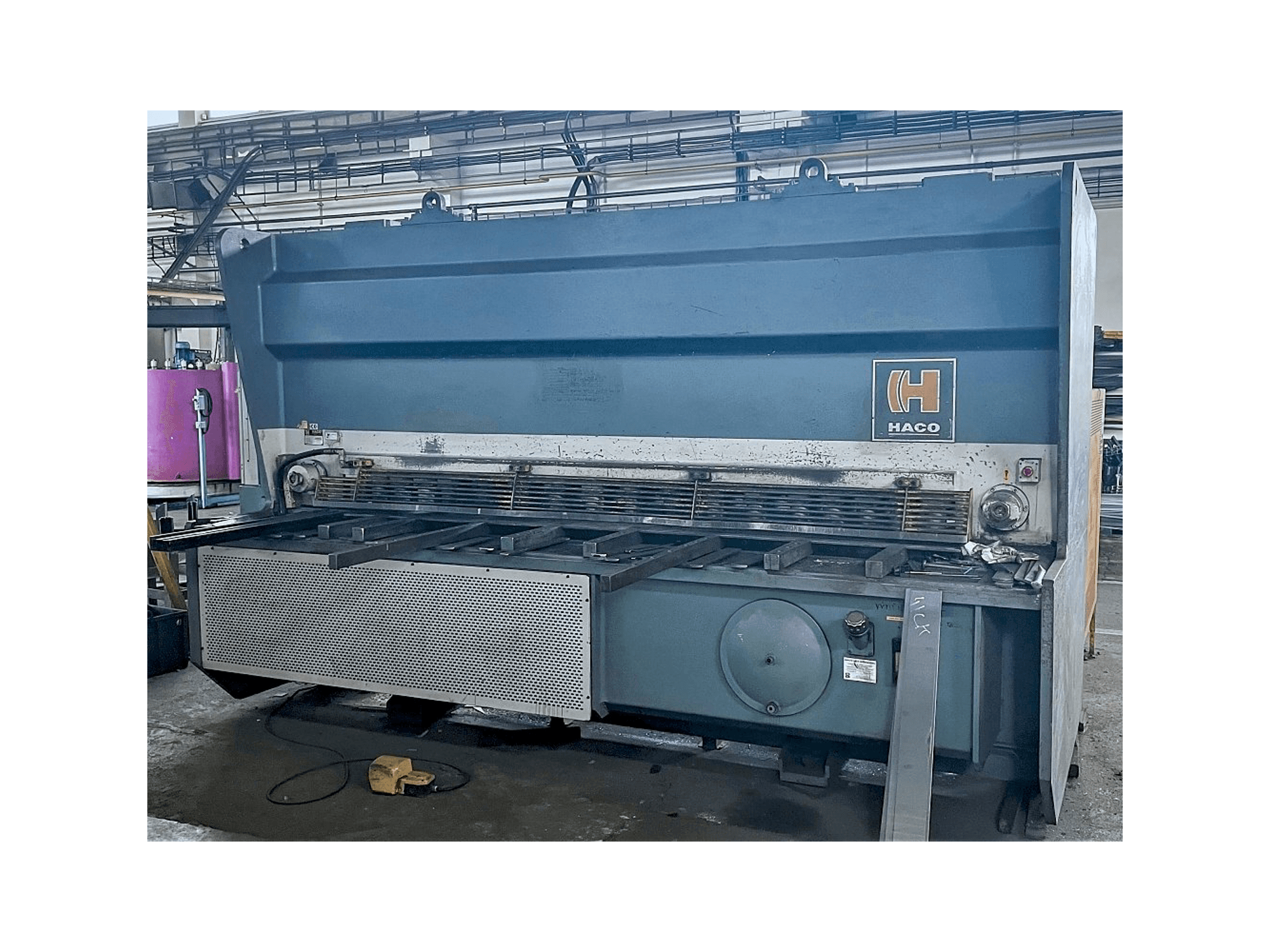 Front view of HACO HSLX 3016/18 SAB machine